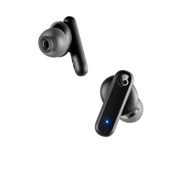 Skullcandy Høretelefoner Smokin\' Buds True Wireless In-Ear Sort i gruppen HJEMMEELEKTRONIK / Lyd & billede / Hovedtelefoner & Tilbehør / Hovedtelefoner hos TP E-commerce Nordic AB (C25834)