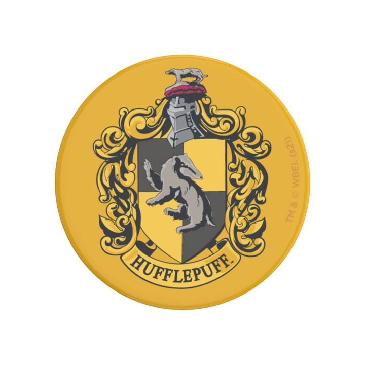 PopSockets PopGrip Licensed Hufflepuff i gruppen SMARTPHONES & TABLETS / Øvrigt tilbehør / Popsockets hos TP E-commerce Nordic AB (C25844)