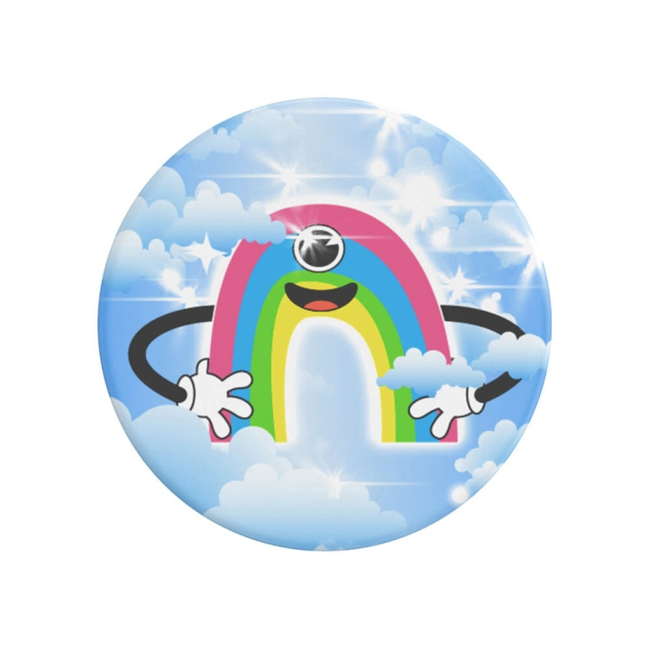 PopSockets PopGrip Happy Rainbow i gruppen SMARTPHONES & TABLETS / Øvrigt tilbehør / Popsockets hos TP E-commerce Nordic AB (C25853)