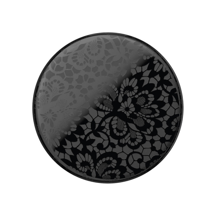 PopSockets PopGrip Lace Noir i gruppen SMARTPHONES & TABLETS / Øvrigt tilbehør / Popsockets hos TP E-commerce Nordic AB (C25861)