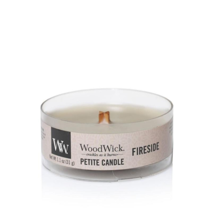 WoodWick Petite - Fireside i gruppen SKØNHED & HELSE / Duft & Parfume / Øvrig duft / Duftlys hos TP E-commerce Nordic AB (C25958)