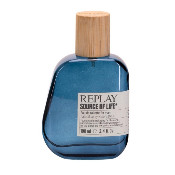 Replay Source Of Life Man Edt 100ml i gruppen SKØNHED & HELSE / Duft & Parfume / Parfume / Parfume til ham hos TP E-commerce Nordic AB (C25969)