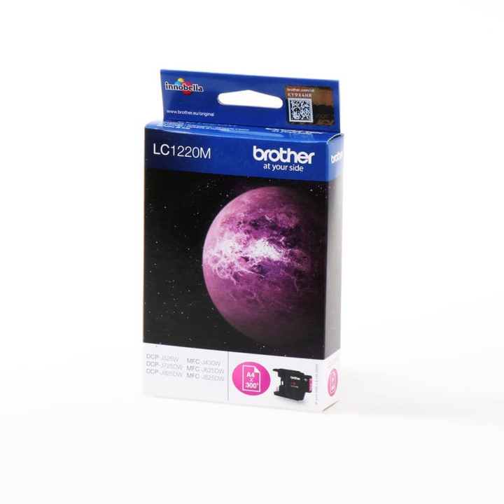 Brother Blæk LC1220M LC-1220 Magenta i gruppen COMPUTERTILBEHØR / Printere og tilbehør / Blæk og toner / Blækpatroner / Brother hos TP E-commerce Nordic AB (C26026)