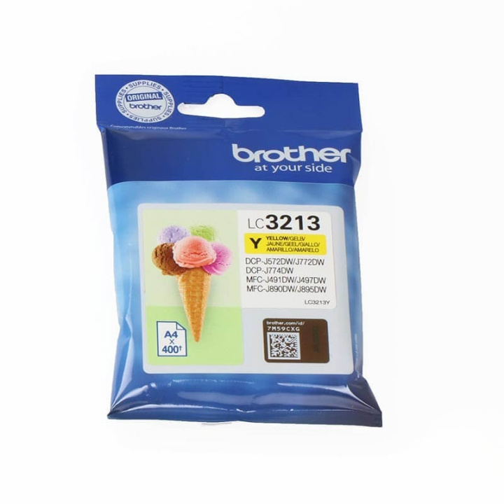 Brother Blæk LC3213Y Gul i gruppen COMPUTERTILBEHØR / Printere og tilbehør / Blæk og toner / Toner / Brother hos TP E-commerce Nordic AB (C26094)