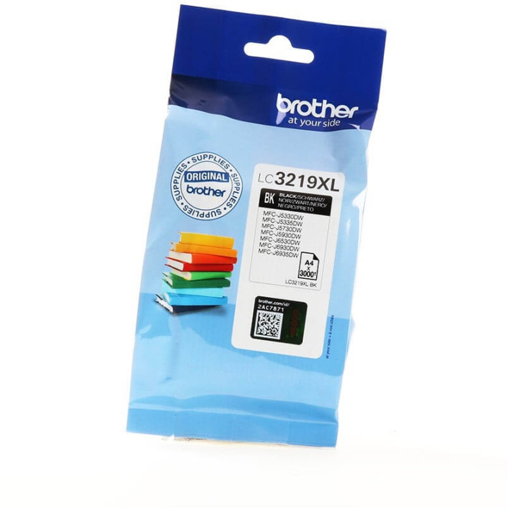 Brother Blæk LC3219XLBK Høj Kapacitets Sort i gruppen COMPUTERTILBEHØR / Printere og tilbehør / Blæk og toner / Toner / Brother hos TP E-commerce Nordic AB (C26100)