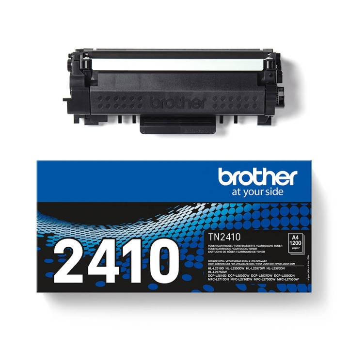 Brother Toner TN2410 Sort i gruppen COMPUTERTILBEHØR / Printere og tilbehør / Blæk og toner / Toner / Brother hos TP E-commerce Nordic AB (C26191)