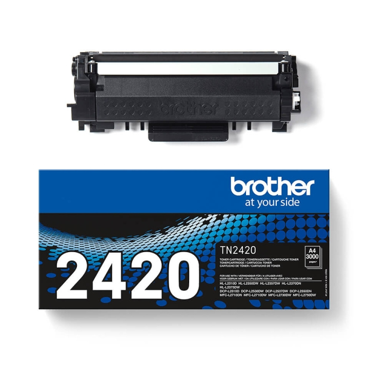 Brother Toner TN2420 Sort i gruppen COMPUTERTILBEHØR / Printere og tilbehør / Blæk og toner / Toner / Brother hos TP E-commerce Nordic AB (C26196)