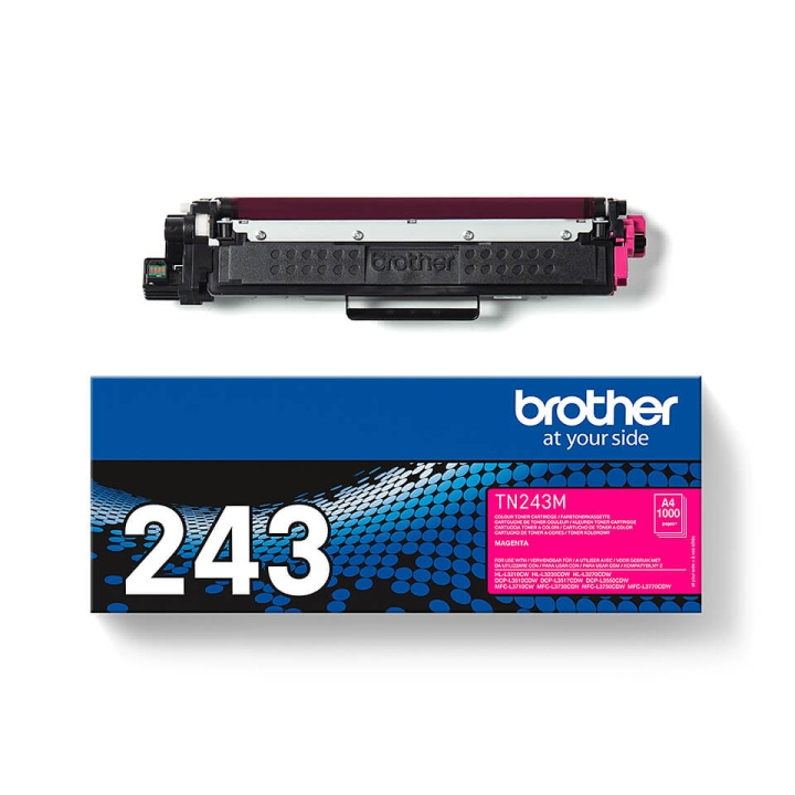 Brother Toner TN243M TN-243 Magenta i gruppen COMPUTERTILBEHØR / Printere og tilbehør / Blæk og toner / Toner / Brother hos TP E-commerce Nordic AB (C26204)