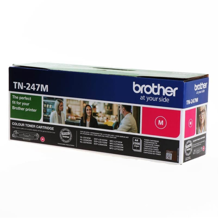 Brother Toner TN247M TN-247 Magenta i gruppen COMPUTERTILBEHØR / Printere og tilbehør / Blæk og toner / Toner / Brother hos TP E-commerce Nordic AB (C26214)