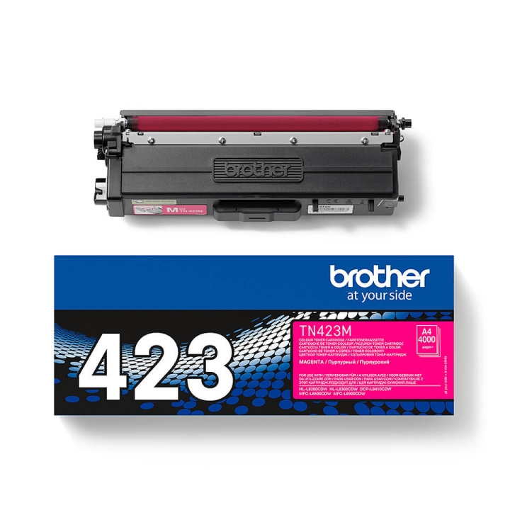 Brother Toner TN423M Magenta i gruppen COMPUTERTILBEHØR / Printere og tilbehør / Blæk og toner / Toner / Brother hos TP E-commerce Nordic AB (C26258)