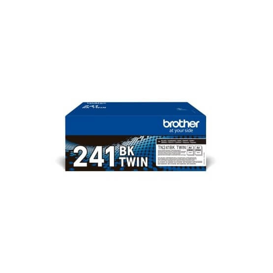 BROTHER Toner TN241BKTWIN TN-241 Black Twin-pack i gruppen COMPUTERTILBEHØR / Printere og tilbehør / Blæk og toner / Toner / Brother hos TP E-commerce Nordic AB (C26275)