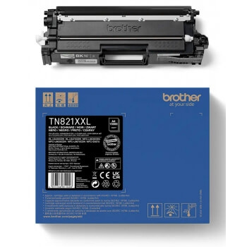 BROTHER Toner TN821XXLBK TN-821XXL Black i gruppen COMPUTERTILBEHØR / Printere og tilbehør / Blæk og toner / Blækpatroner / Brother hos TP E-commerce Nordic AB (C26285)