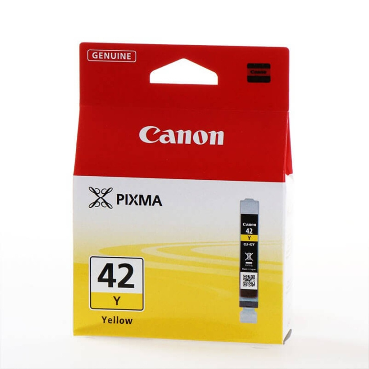 Canon Blæk 6387B001 CLI-42 Gul i gruppen COMPUTERTILBEHØR / Printere og tilbehør / Blæk og toner / Toner / Canon hos TP E-commerce Nordic AB (C26298)