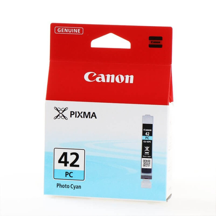 Canon Blæk 6388B001 CLI-42 Foto Cyan i gruppen COMPUTERTILBEHØR / Printere og tilbehør / Blæk og toner / Toner / Canon hos TP E-commerce Nordic AB (C26299)