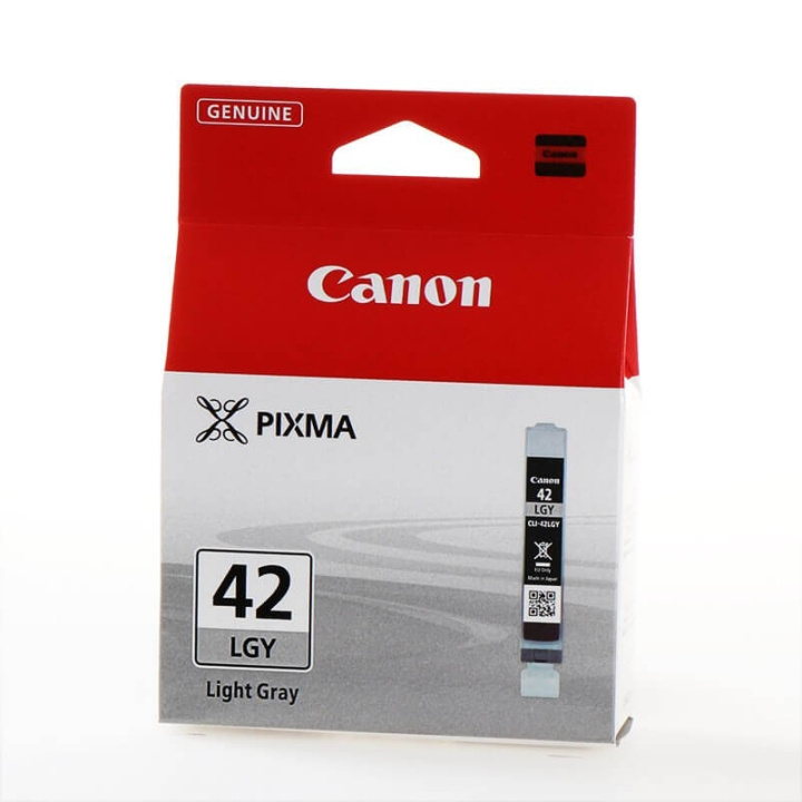 Canon Blæk 6391B001 CLI-42 Lysegrå i gruppen COMPUTERTILBEHØR / Printere og tilbehør / Blæk og toner / Toner / Canon hos TP E-commerce Nordic AB (C26302)