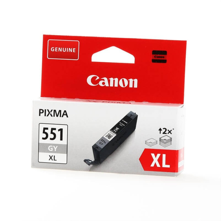 Canon Blæk 6447B001 CLI-551XL Grå i gruppen COMPUTERTILBEHØR / Printere og tilbehør / Blæk og toner / Toner / Canon hos TP E-commerce Nordic AB (C26311)