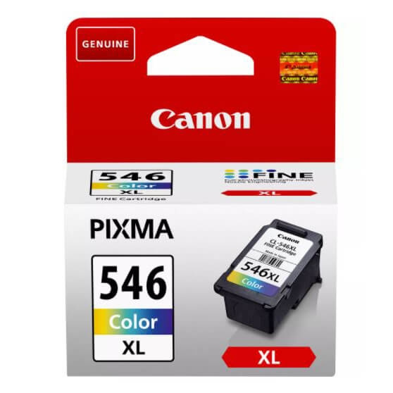 Canon Blæk 8288B001 CL-546XL Cyan Magenta Gul i gruppen COMPUTERTILBEHØR / Printere og tilbehør / Blæk og toner / Toner / Canon hos TP E-commerce Nordic AB (C26330)