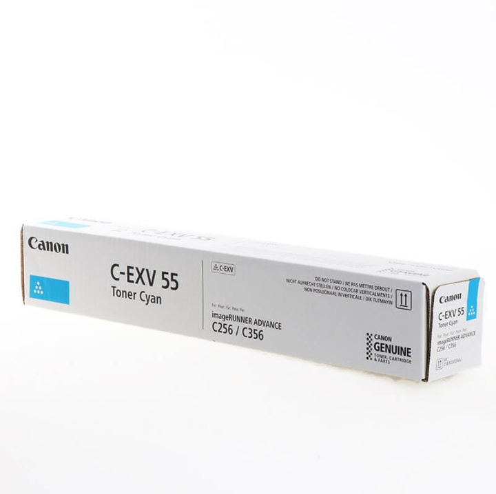 Canon Toner 2183C002 C-EXV 55 Cyan i gruppen COMPUTERTILBEHØR / Printere og tilbehør / Blæk og toner / Toner / Canon hos TP E-commerce Nordic AB (C26409)