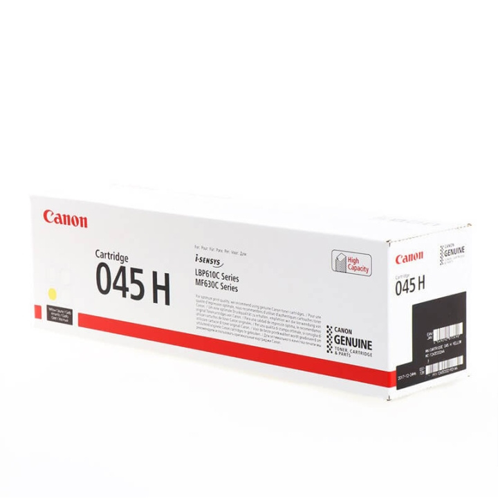 Canon Toner 1243C002 045H Gul i gruppen COMPUTERTILBEHØR / Printere og tilbehør / Blæk og toner / Toner / Canon hos TP E-commerce Nordic AB (C26465)