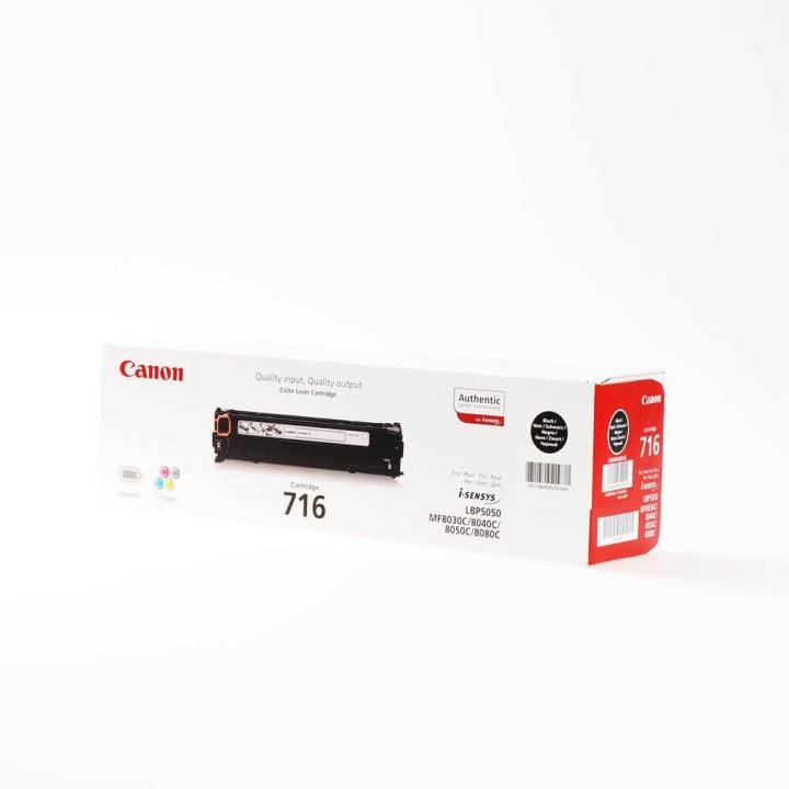 Canon Toner 1980B002 716 Sort i gruppen COMPUTERTILBEHØR / Printere og tilbehør / Blæk og toner / Toner / Canon hos TP E-commerce Nordic AB (C26494)