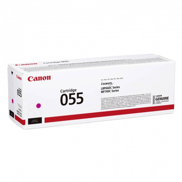 Canon Toner 3014C002 055 Magenta i gruppen COMPUTERTILBEHØR / Printere og tilbehør / Blæk og toner / Toner / Canon hos TP E-commerce Nordic AB (C26523)