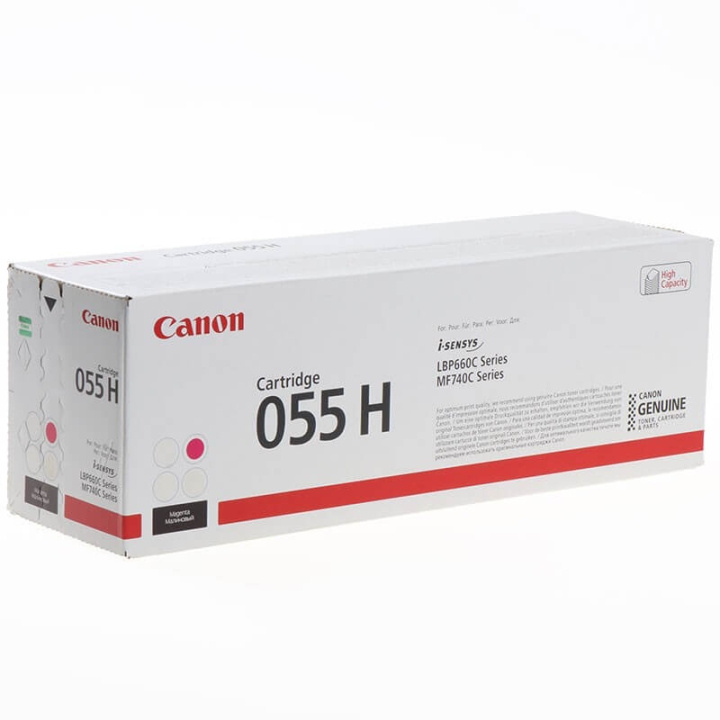 Canon Toner 3018C002 055H Magenta i gruppen COMPUTERTILBEHØR / Printere og tilbehør / Blæk og toner / Toner / Canon hos TP E-commerce Nordic AB (C26528)