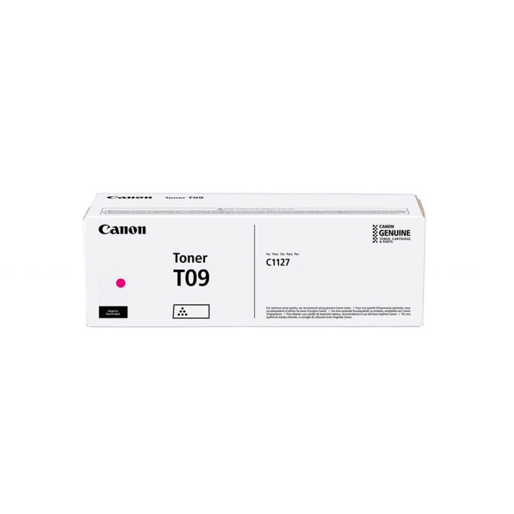 Canon Toner 3018C006 T09 Magenta i gruppen COMPUTERTILBEHØR / Printere og tilbehør / Blæk og toner / Toner / Canon hos TP E-commerce Nordic AB (C26529)