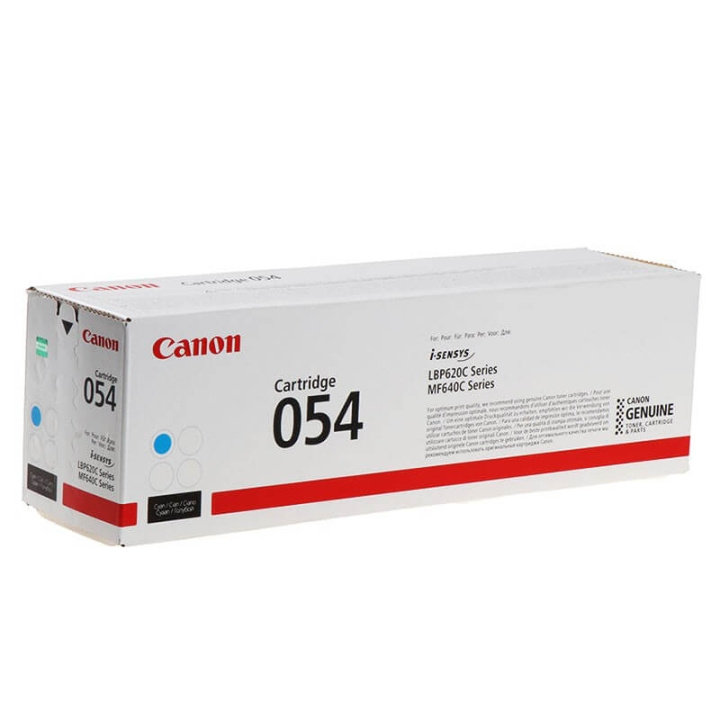 Canon Toner 3023C002 054 Cyan i gruppen COMPUTERTILBEHØR / Printere og tilbehør / Blæk og toner / Toner / Canon hos TP E-commerce Nordic AB (C26536)