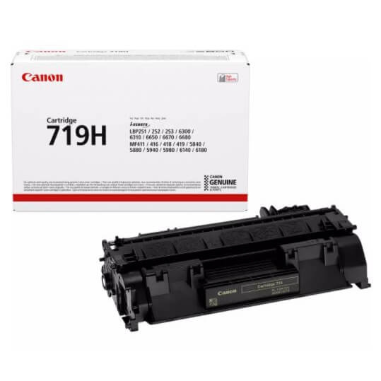 Canon Toner 3480B002 CRG-719 Sort i gruppen COMPUTERTILBEHØR / Printere og tilbehør / Blæk og toner / Toner / Canon hos TP E-commerce Nordic AB (C26543)