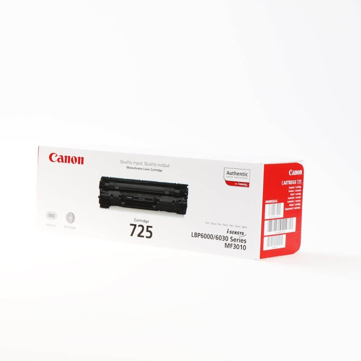 Canon Toner 3484B002 725 Sort i gruppen COMPUTERTILBEHØR / Printere og tilbehør / Blæk og toner / Toner / Canon hos TP E-commerce Nordic AB (C26547)