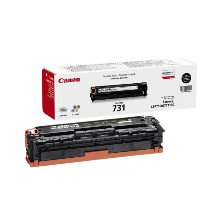 Canon Toner 6272B002 731 Sort i gruppen COMPUTERTILBEHØR / Printere og tilbehør / Blæk og toner / Toner / Canon hos TP E-commerce Nordic AB (C26567)