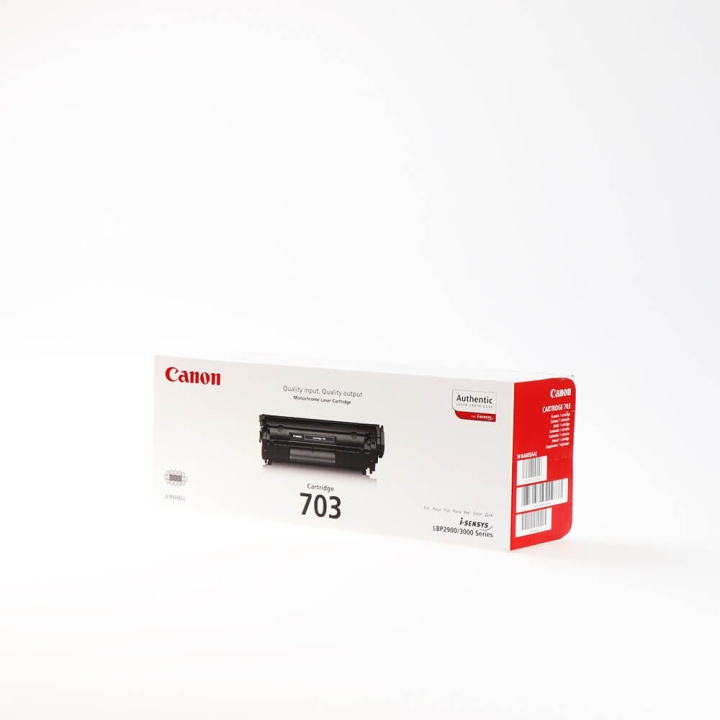 Canon Toner 7616A005 703 Sort i gruppen COMPUTERTILBEHØR / Printere og tilbehør / Blæk og toner / Toner / Canon hos TP E-commerce Nordic AB (C26569)