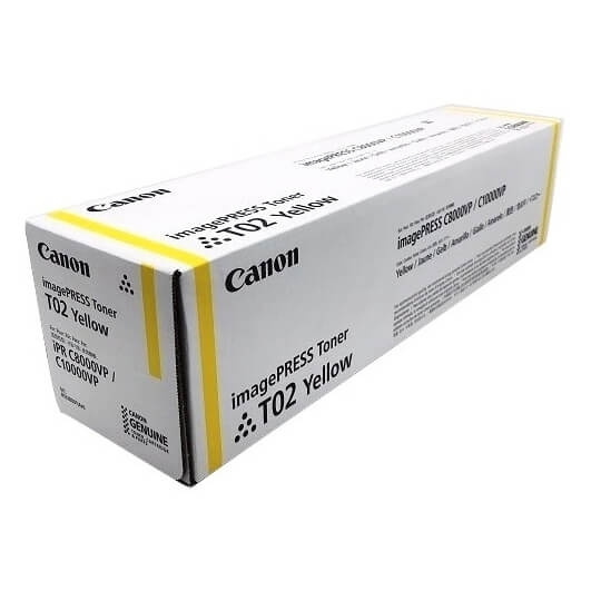 Canon Toner 8532B001 T02 Gul i gruppen COMPUTERTILBEHØR / Printere og tilbehør / Blæk og toner / Toner / Canon hos TP E-commerce Nordic AB (C26584)