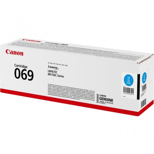 Canon Toner 5093C002 069 Cyan i gruppen COMPUTERTILBEHØR / Printere og tilbehør / Blæk og toner / Toner / Canon hos TP E-commerce Nordic AB (C26590)