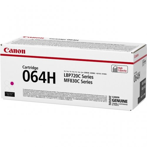 Canon Toner 4934C001 064H Magenta i gruppen COMPUTERTILBEHØR / Printere og tilbehør / Blæk og toner / Toner / Canon hos TP E-commerce Nordic AB (C26604)