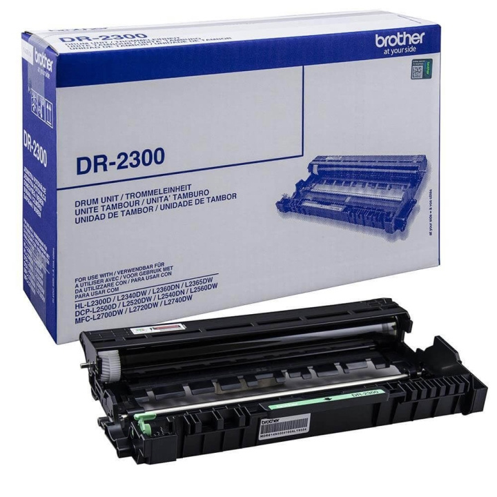 Brother Tromle DR2300 DR-2300 Sort i gruppen COMPUTERTILBEHØR / Printere og tilbehør / Blæk og toner / Trommer / Brother hos TP E-commerce Nordic AB (C26620)