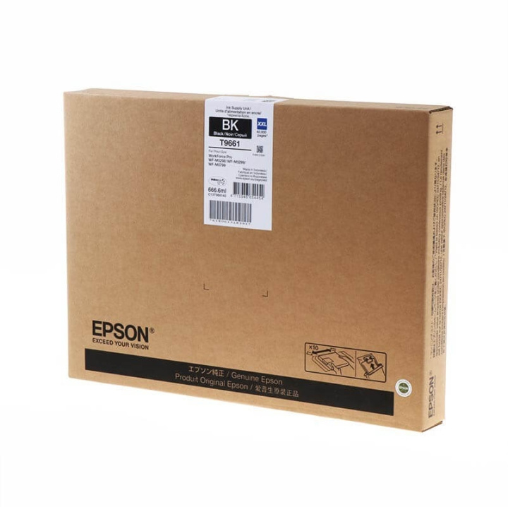 EPSON Blæk C13T966140 T9661 XXL Sort i gruppen COMPUTERTILBEHØR / Printere og tilbehør / Blæk og toner / Toner / Canon hos TP E-commerce Nordic AB (C26891)