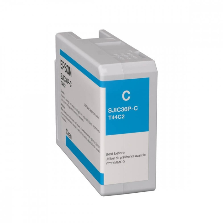 Epson Blæk C13T44C240 SJIC36P Cyan i gruppen COMPUTERTILBEHØR / Printere og tilbehør / Blæk og toner / Blækpatroner / Epson hos TP E-commerce Nordic AB (C26906)