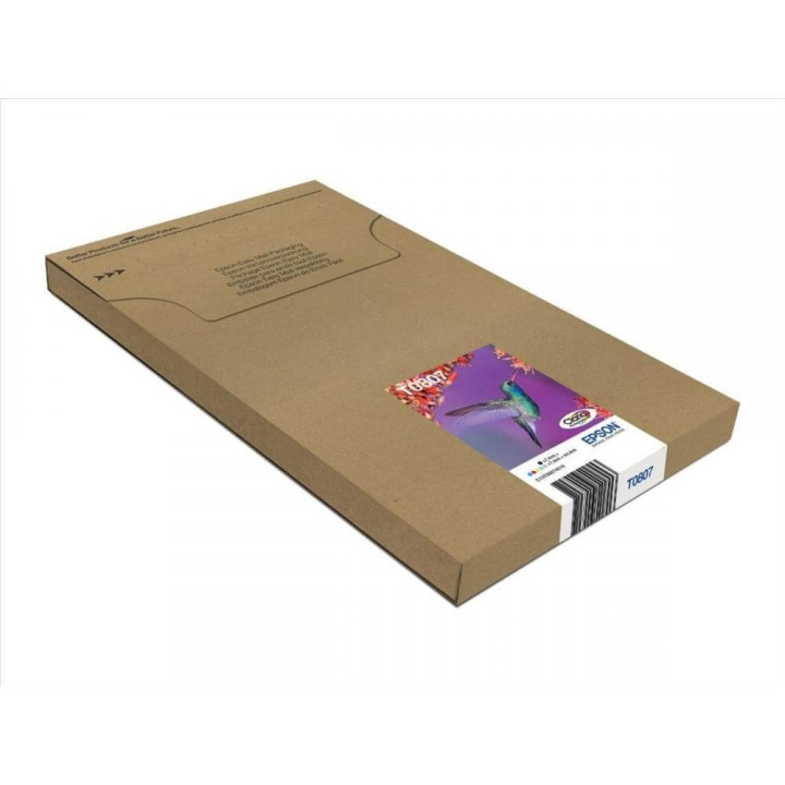 Epson Blæk C13T08074511 T0807 Multipack EasyMail, Kolibri i gruppen COMPUTERTILBEHØR / Printere og tilbehør / Blæk og toner / Blækpatroner / Epson hos TP E-commerce Nordic AB (C26931)