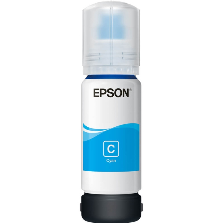 EPSON Blæk C13T00R240 106 Cyan Ecotank i gruppen COMPUTERTILBEHØR / Printere og tilbehør / Blæk og toner / Blækpatroner / Epson hos TP E-commerce Nordic AB (C26960)