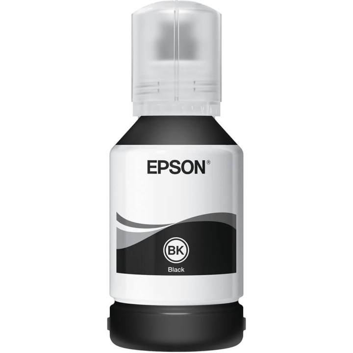 EPSON Blæk C13T00Q140 105 Pigment Sort Ecotank i gruppen COMPUTERTILBEHØR / Printere og tilbehør / Blæk og toner / Blækpatroner / Epson hos TP E-commerce Nordic AB (C26963)