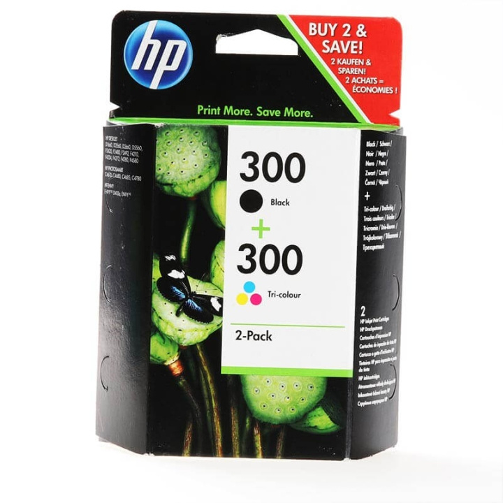 HP Blæk Multipak CN637EE 300 Sort Cyan Magenta Gul i gruppen COMPUTERTILBEHØR / Printere og tilbehør / Blæk og toner / Toner / HP hos TP E-commerce Nordic AB (C26966)