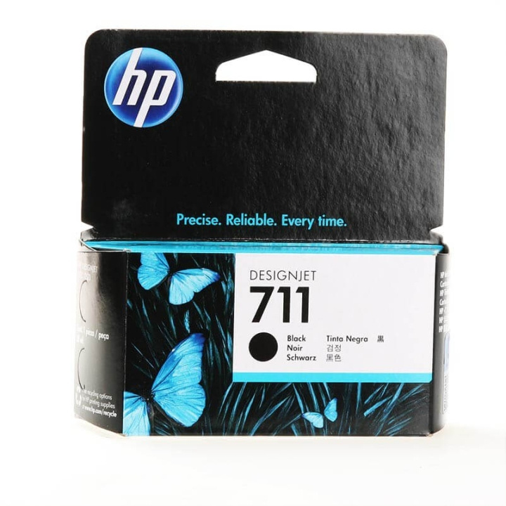 HP Blæk CZ129A 711 38ml Sort i gruppen COMPUTERTILBEHØR / Printere og tilbehør / Blæk og toner / Toner / HP hos TP E-commerce Nordic AB (C26968)