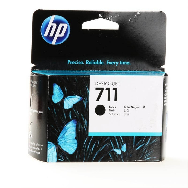 HP Blæk CZ133A 711 Sort 80ml i gruppen COMPUTERTILBEHØR / Printere og tilbehør / Blæk og toner / Toner / HP hos TP E-commerce Nordic AB (C26972)