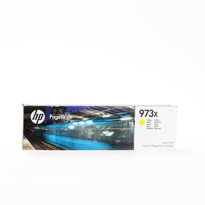 HP Blæk F6T83AE 973XL Gul i gruppen COMPUTERTILBEHØR / Printere og tilbehør / Blæk og toner / Toner / HP hos TP E-commerce Nordic AB (C26982)