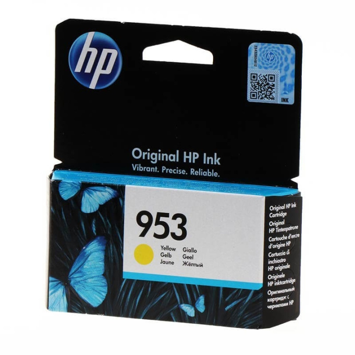 HP Blæk F6U14AE 953 Gul i gruppen COMPUTERTILBEHØR / Printere og tilbehør / Blæk og toner / Toner / HP hos TP E-commerce Nordic AB (C26985)