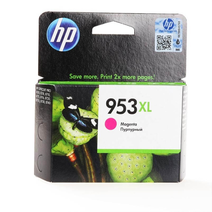 HP Blæk F6U17AE 953XL Magenta i gruppen COMPUTERTILBEHØR / Printere og tilbehør / Blæk og toner / Toner / HP hos TP E-commerce Nordic AB (C26987)