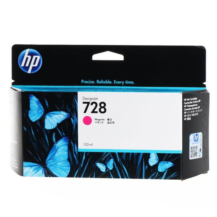 HP Blæk F9J66A 728 Magenta i gruppen COMPUTERTILBEHØR / Printere og tilbehør / Blæk og toner / Toner / HP hos TP E-commerce Nordic AB (C26996)