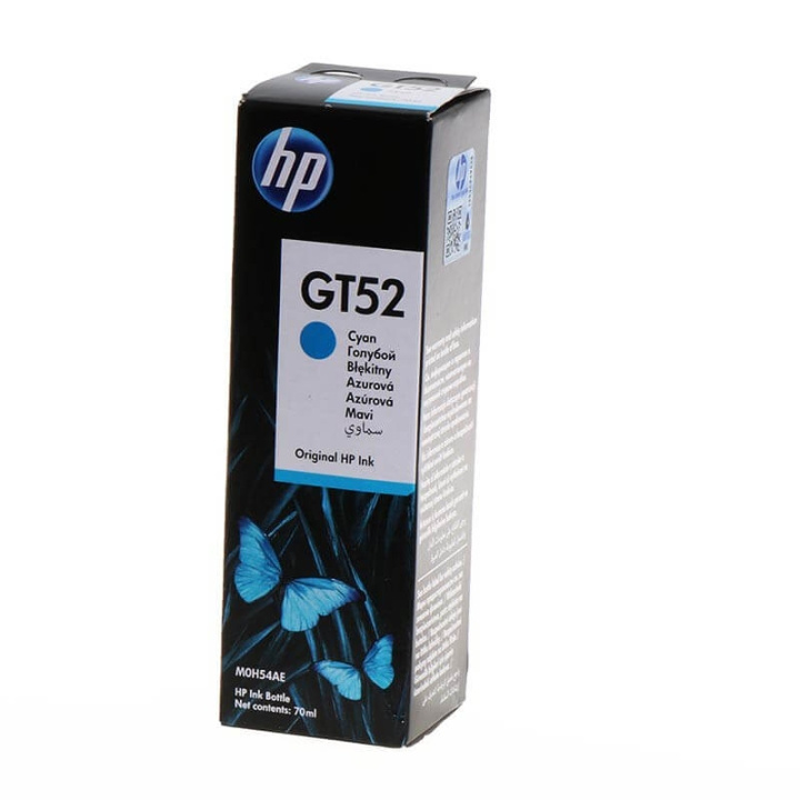 HP Blæk M0H54AE GT52 Cyan i gruppen COMPUTERTILBEHØR / Printere og tilbehør / Blæk og toner / Toner / HP hos TP E-commerce Nordic AB (C27011)