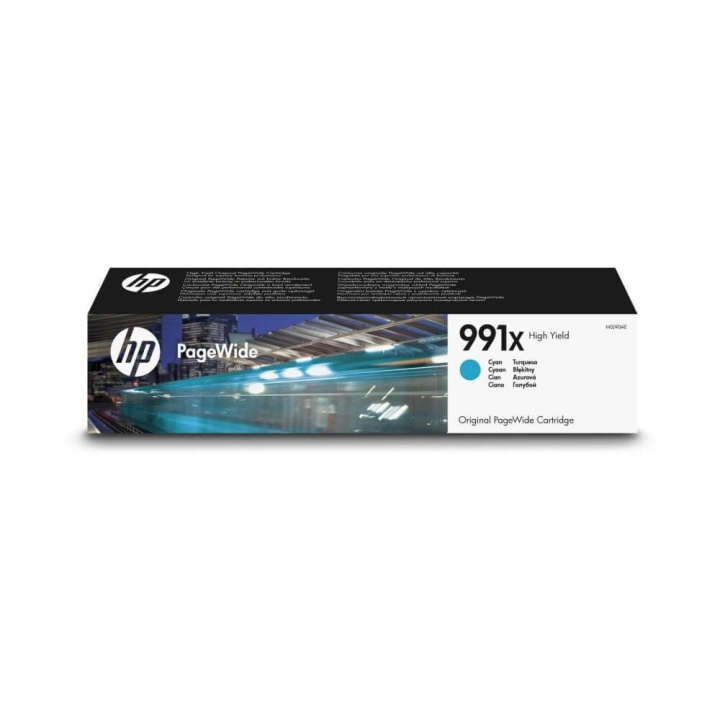 HP Blæk M0J90AE 991X Cyan i gruppen COMPUTERTILBEHØR / Printere og tilbehør / Blæk og toner / Toner / HP hos TP E-commerce Nordic AB (C27014)